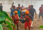 Terseret Hingga 3 Kilometer, Akhirnya Tim SAR Menemukan Jasad Bocah Tenggelam di Sungai Kuansing