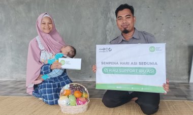 Memperingati Hari ASI Sedunia,  Izi Riau Dorong Ibu - ibu Menyusui perbanyak konsumsi makanan yang bernutrisi