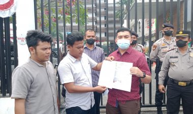 Datangi Gedung Kejari, GMPR Menduga ada Persekongkolan di RS Madani