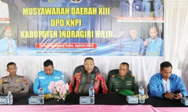 Gelar Musda KNPI Inhil Ke XIII, Fuad Santoso : Perjuangan Pemuda Riau akan Lebih Bewarna