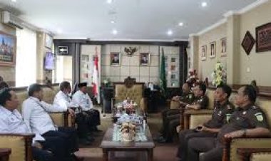 Hari Kerja, Forkopimda kedatangan Kejati Riau