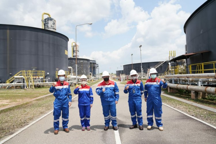 Untuk Mencapai Target 400 -500 Sumur Bor Tahun ini,  PT Pertamina Hulu Rokan (PHR)  Memberikan Kesempatan Kerja kepada 53 Orang Putra - Putri Terbaik Riau