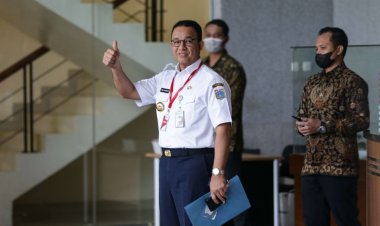 Berbekal Map Biru,  Anies Baswedan penuhi Panggilan KPK