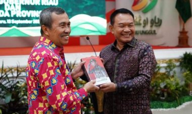 Disambut Gubernur Saat Kunker Ke Riau,  Ini Arahan Kepala Staff Angkatan Darat Republik Indonesia