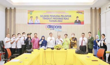 Kadispora Riau pilih pemuda Rohul dan pemuda Kampar untuk Mewakili Riau dalam Seleksi Pemuda Pelopor Tingkat Nasional