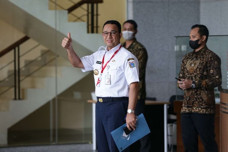 Berbekal Map Biru,  Anies Baswedan penuhi Panggilan KPK