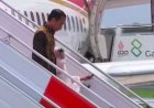 Iriana Jokowidodo jadi sorotan, Usai terpeleset saat turun tangga pesawat hendak menghadiri Kegiatan G20