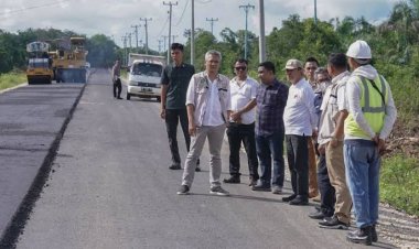 Serius Dalam Pelestarian Ombak Bono, Pemprov Riau mulai Perbaiki Jalan Lintas Menuju Bono
