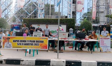 Optimalkan Sosialisasi Pajak Kepada Masyarakat, Bapenda Pekanbaru Buka Pos Pelayanan di Event Car Free Day