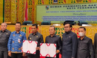 APBD 2023 Kota Pekanbaru Disahkan Sebesar 2,699 Triliun, Berikut Rincian Penggunaannya