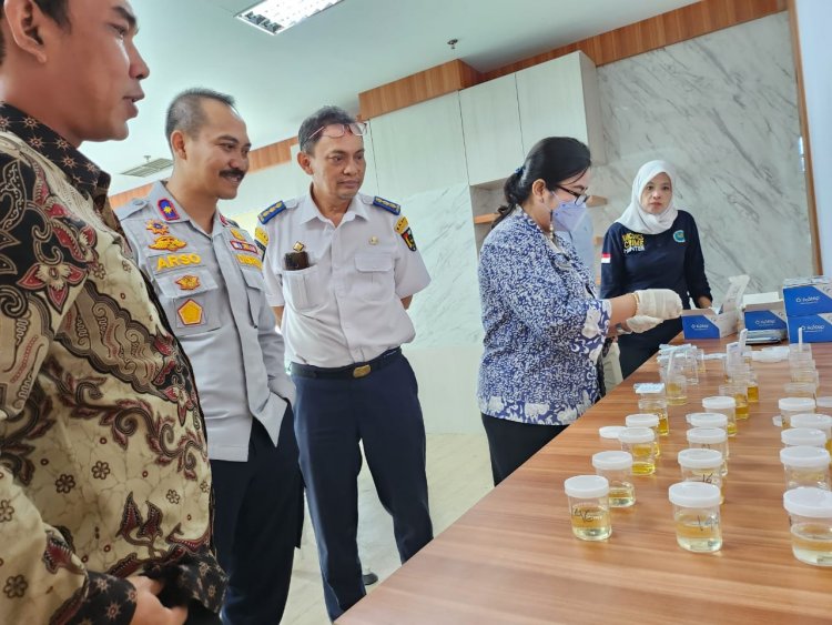 Guna Perpanjang Kontrak Tahun 2023, Ratusan THL Dishub Kota Pekanbaru Lakukan Tes Urine