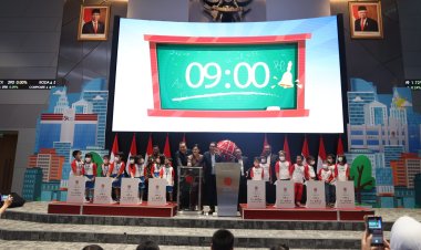 Kembali Buka Main Hall BEI Untuk Masyarakat Umum, Dirut BEI Sebut Siswa - Siswi TK Calon Investor Masa Depan