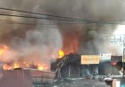 Diwacanakan Bakal Di Bangun Ulang, Pasar Cikpuan Kota Pekanbaru Malah Kebakaran