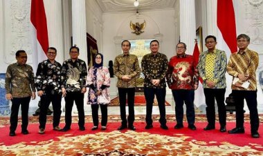 Dewan Pers Berkunjung Ke Istana Negara, Presiden Jokowi Setuju Mengeluarkan Perpres Tentang Media Sustainability
