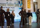 Gelar Fashion Show, Begini Penampakan  Siswi SMK Neswara di Catwalk
