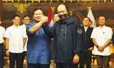 Sambut Kedatangan Ketua Umum Nasdem, Partai Gerindra : Ini Pertemuan 2 Sahabat sebagai patroliotin