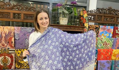 Perwakilan Unicef Kunjungi Batik Pekalongan