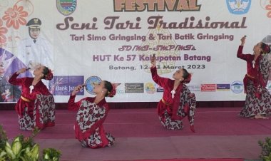 Hari Ini, Pemkab Batang Gelar Festival Tari Tradisional Batik Gringsing dan Simo Gringsing