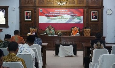 Kesbangpol Batang Gelar Sosialisasi Antisipasi Konflik Pemilu 2024