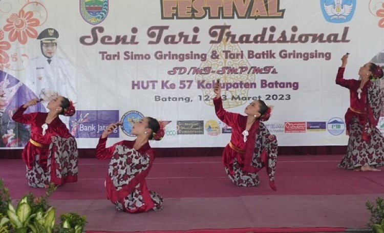 Hari Ini, Pemkab Batang Gelar Festival Tari Tradisional Batik Gringsing dan Simo Gringsing