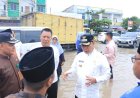 Pj Wali Kota Pekanbaru Tinjau Kondisi Banjir di Kawasan Sigunggung