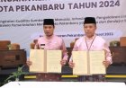 Pemko Pekanbaru dan BPS Berkomitmen Siap Untuk Sukseskan Program Satu Data Indonesia