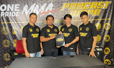 Support Petarung Kota Pekanbaru, AMPR Beri Dukungan Nelson Sianturi Mengikuti One Pride MMA