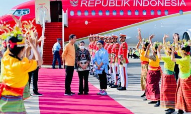 Para Deligasi KTT Ke 42 ASEAN Mulai Berdatangan Ke Labuhan Bajo, Penyambutan Diiringi Musik dan Tarian Tradisional