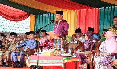 Pj Wali Kota Apresiasi Meriahnya Pawai Taaruf MTQ Tingkat Pekanbaru Tahun 2023