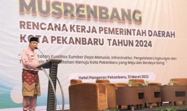Pj Wali Kota Pekanbaru Tekankan  Tentang 5 Masalah Pada Pelaksanaan Musrenbang