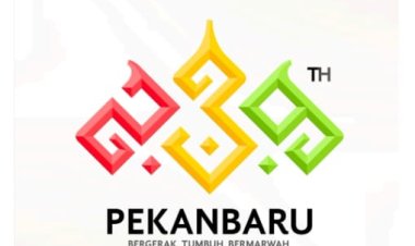 Terinspirasi Dari Motif Siku Awan, Berikut Arti Logo Hari Jadi Kota Pekanbaru Ke 239 Tahun