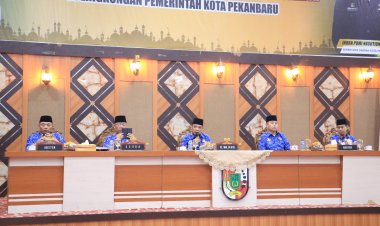 Pj Walikota Minta ASN Langsung Tancap Gas Berikan Pelayanan Kepada Masyarakat