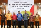 PT BSP Laksanakan RUPS-LB, Pemegang Saham Kembali Percayakan Posisi Direktur Kepada Iskandar