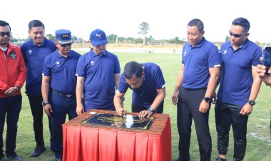Sport Center Pekanbaru Diresmikan, Pj Walikota Buka Kejurnas PPLP dan SKO 2023