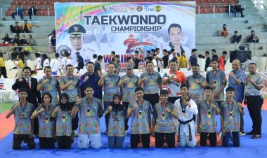 Buka Turnamen Taekwondo Cup VI, Pj Walikota Harapkan Lahirkan Atlet Baru Yang Berprestasi