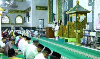 Masyarakat Antusias Ikuti Tabligh Akbar HUT Pekanbaru ke 239