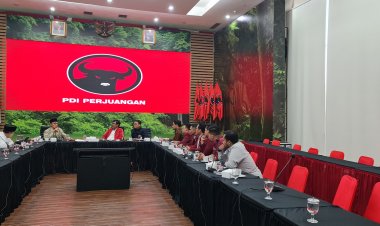 Bertemu DPP PDI Perjuangan, DPP IMM Mengajak Partai Politik Lebih Menonjolkan Politik Kebangsaan.
