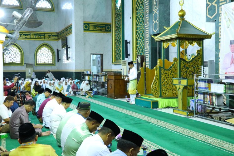 Masyarakat Antusias Ikuti Tabligh Akbar HUT Pekanbaru ke 239