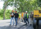 Dampingi PJ Walikota, Plt Dinas PUPR Pekanbaru Tinjau Proses Overlay Jalan Parit Indah