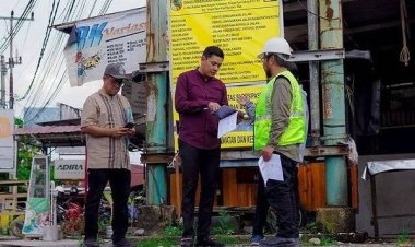 Akibat Rusak Parah, PUPR Pekanbaru Akan Beton Beberapa titik Jalan Cipta Karya dan Taman Karya