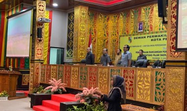 DPRD Pekanbaru Gelar Paripurna Penyampaian Ranperda Pajak dan Retribusi