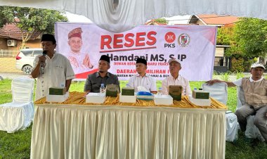 Jaring Aspirasi Warga di RT 05 RW 12 Bukit Raya, Hamdani : PKS Komit Hadir Untuk Masyarakat Kota Pekanbaru