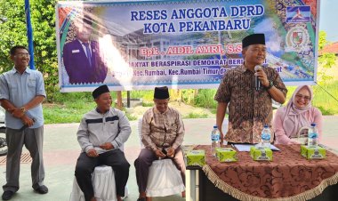 Reses Aidil, Masalah Infrastruktur Dominan Disampaikan warga