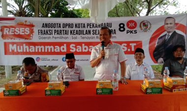 Laksanakan Reses DiTenayan Raya, M. Sabarudi Berjanji Jadi Pelayan Masyarakat