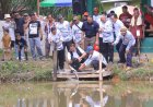 Sekda Kota Pekanbaru Resmikan Kolam Pancing Unit Usaha Dari Masjid Paripurna Nurul Ibadah