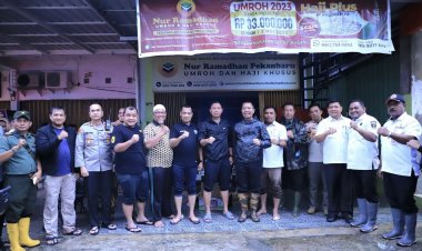 Banjir Terjadi di Jalan Puyuh Mas, Pj Wali Kota Pekanbaru Akan Koordinasi ke Pemprov dan Pusat