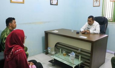 Pj Wali Kota Pekanbaru Sidak Kantor Kelurahan Sungai Sibam dan Kampung Bandar