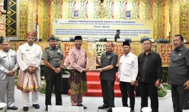DPRD Pekanbaru Gelar Paripurna Ranperda Pengerustamaan Gender