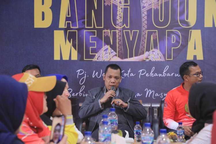 Pj Wali Kota Pekanbaru Kaget Ketika Ketua RW Tak Tahu Program Unggulan Pemko