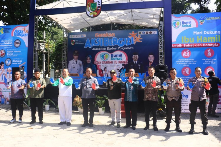 Sekda Kota Pekanbaru Deklarasi Gerakan Pencegahan Stunting